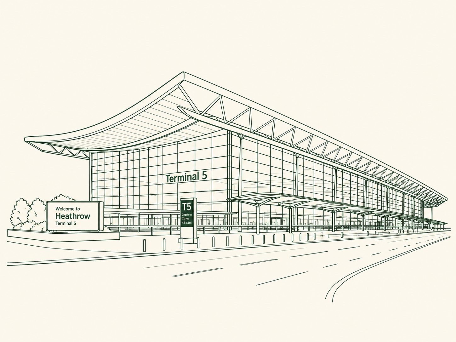 Heathrow Terminal 5 — British Airways home terminal